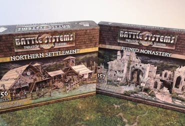 Battle Systems Northern Settlement and Ruined Monastery.
